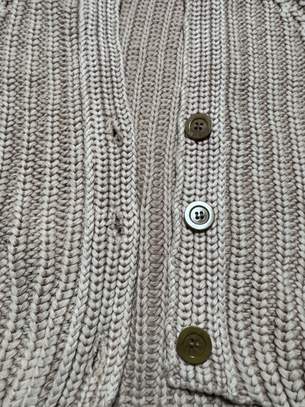 Free People Sweet Nothing Cardi Cropped Chunky Knit Cardigan - Picture 5 of 9
